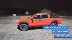 Обзор Nissan Frontier Pro-4X Нисан Фронтир