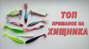 Мой ТОП приманок на ХИЩНИКА, самые уловистые приманки