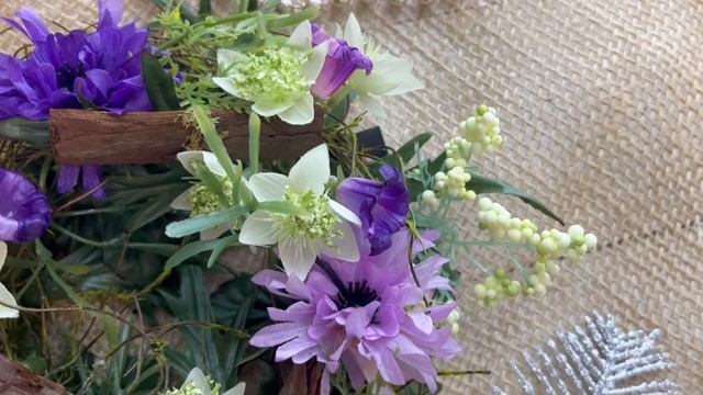 Мини-венок для свечи и декорирования ЛЕТНЕЕ ВОЛШЕБСТВО, 20 см, D039-L5