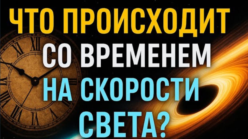 Что происходит со временем на скорости света? смотреть онлайн