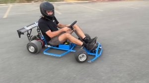 I Tested the FASTEST Electric Drift Kart!