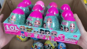 Мультики для детей Много сюрпризов! Открываем яйца, шарики и сладкие капсулы — залипательно