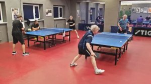 I ф. Борискин А. (568) - Халаджиев П. (602) 03.03 настольный теннис Малиновый 400+ турнир СПб