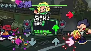 фнф мод батл богатока Пико и Дарнела