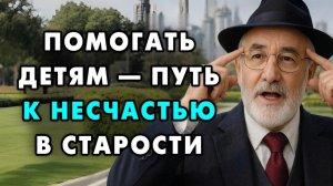 Вот почему помогать детям - Это путь к несчастью в старости! Об этом не пишут и не говорят!