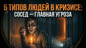 5 типов людей в кризисе: СОСЕД — главная угроза