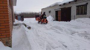 Мини погрузчик своими руками, работа погрузчика.