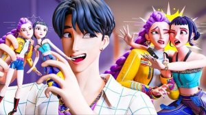 Руми и Зои во власти куклы вуду. охотники на демонов.