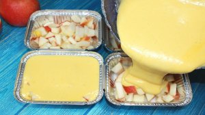 Просто заливаю Яблоки и отправляю в духовку - десерт готов!