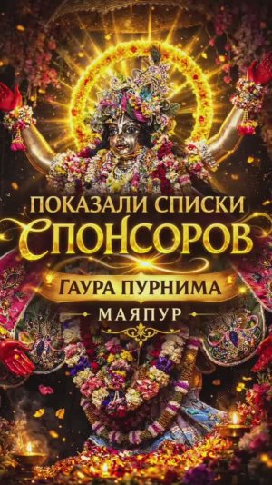 Гаура Пурнима 2026!