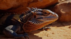 Молохи защищаются от хищников своими шипами