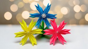 Цветок из бумаги детские Поделки 8 марта