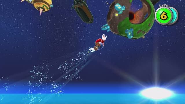 Марио улетел