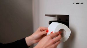 Держатель туалетной бумаги STWORKI Хельсинки S33345