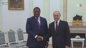 Президент ЦАР поблагодарил Путина за поддержку