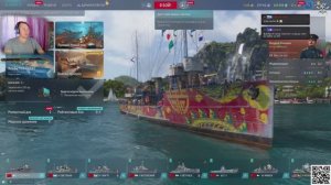 пробуем линкоры в действии #Миркораблей  #корабли