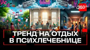 Зумеры стали выбирать отпуск в психиатрической лечебнице