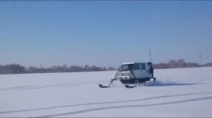 Гиперзвуковые аэросани приняты на вооружение Российской армии (шутка)!