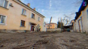 Новые тротуары, парковки и освещение: в Керчи благоустраивают дворы