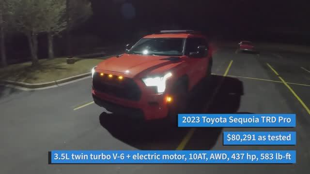 Обзор Toyota Sequoia TRD Pro Тойота смотреть онлайн