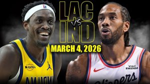 05.03.2026 | ОБЗОР МАТЧА | Лос-Анджелес Клипперс - Индиана Пэйсерс | Highlights