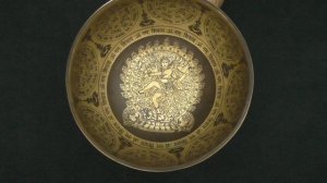 Поющая чаша Бутанская 23,8 см, Ре# 155 Гц, Ля# 455 Гц