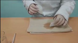 Выведение пятна йода с ткани с помощью аскорбиновой кислоты #БИОТАРТ2026