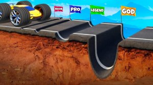 Как далеко монстр трак сможет проехать по кочкам в гта 5 ?