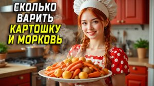 Сколько варить картошку и морковь