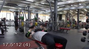 Жим лёжа в 57 лет. Разгон года. Мц9. Д3.