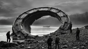 Древний телепорт работает на реке Ишим в Казахстане