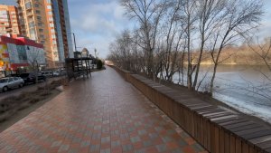 Прогулка по ЖК "Лазурный", Астрахань, март 2026