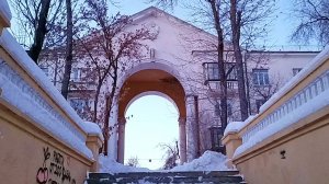 Магнитогорск, вечерняя прогулка по улицам Ленинского района (11.01.2023)