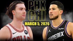 06.03.2026 | ОБЗОР МАТЧА | Финикс Санз - Чикаго Буллз | Highlights