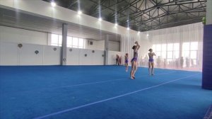 ТР 2 спортивный разряд, Андриянова - Кулинич - Авсеенко, ДК «Машиностроитель», Балансовое упражнение