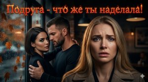 Подруга - что же ты наделала!