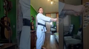 Домашние тренировки карате урок