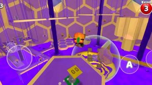 КАК ПРОЙТИ УЛЕЙ НЕ СОБИРАЮ НИ ОДНОЙ МОНЕТЫ В ИГРЕ SUPER BEAR ADVENTURE в игре  #супермишка