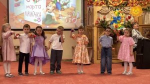 Песня "Солнышко весеннее светит в небе ярко" Группа №7 "Светлячки"