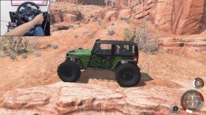 Rock crawling на краю пропасти 🏔️ BeamNG.drive на Logitech G29 🔥