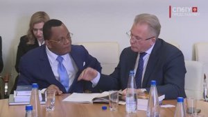 Новости СПбГУ: Министр иностранных дел Республики Конго выступил в стенах альма-матер