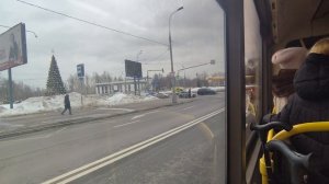 поездка на автобусе ЛиАЗ 6213 борт 191175  по маршруту 687