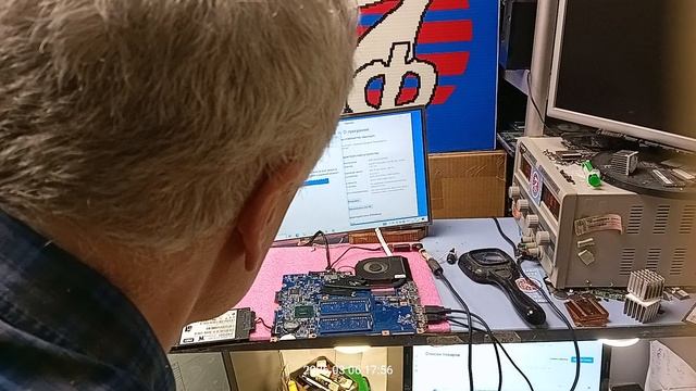 Матплата NB.M1711.001 заказ 46954335-0139-1 - контрольный запуск.