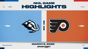 06.03.2026 | ОБЗОР МАТЧА | Филадельфия Флайерз - Юта Маммот | Highlights