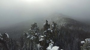 Инзерские зубчатки зимой 2026-го. Белорецкий район Республики Башкортостан.