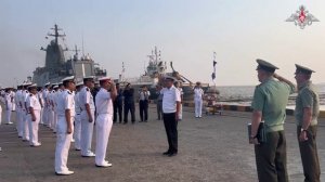 Заход отряда кораблей ТОФ в Мьянму