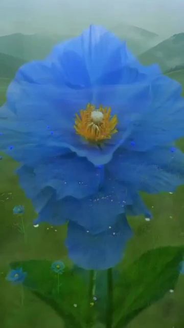 Райское утро на одной из лужаек Швейцарии