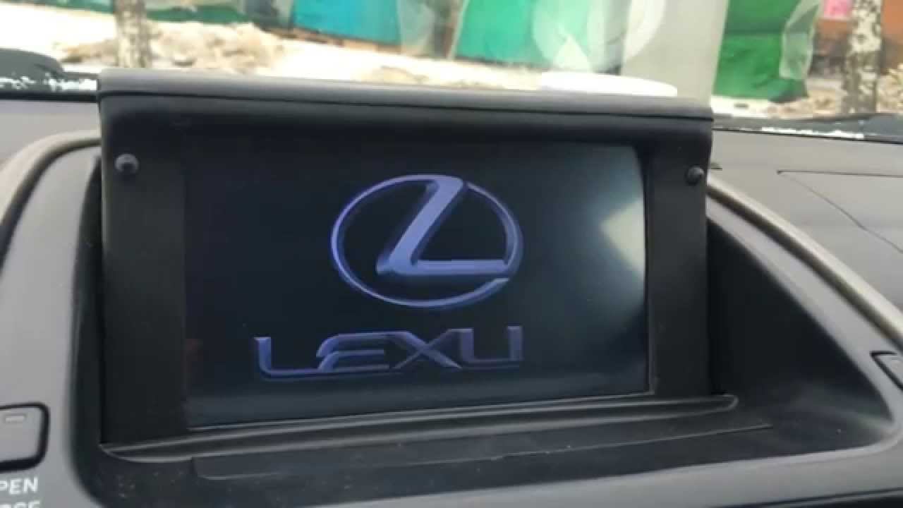 Бут анимация на планшете в авто Lexus Is200