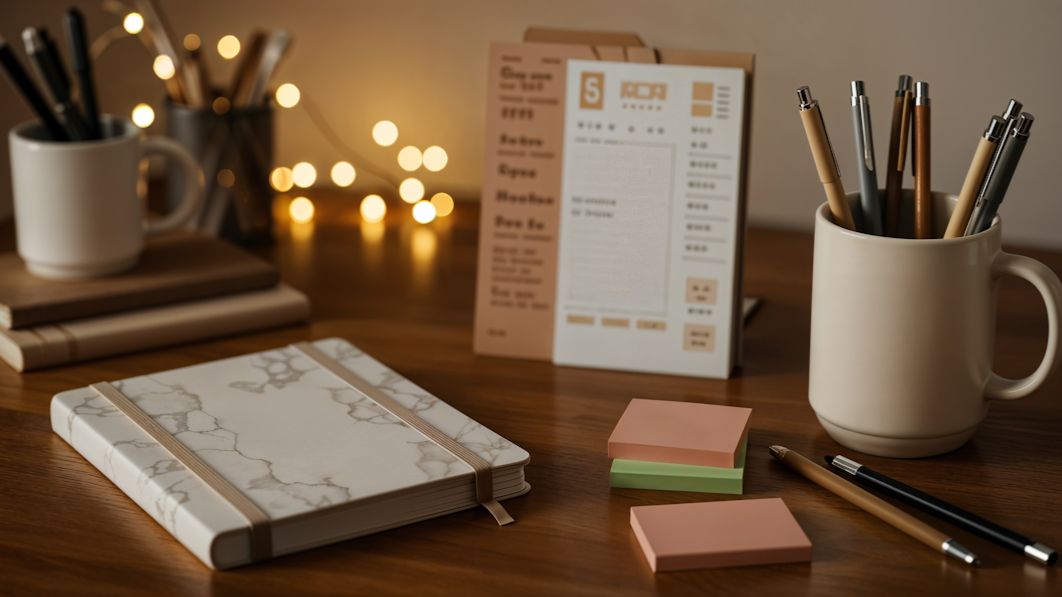 Наведите порядок на рабочем столе с помощью стильного самодельного органайзера! 🤩