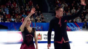 Спортивная пара Мишина и Галлямов лидируют после короткой программы финала Гран-при России